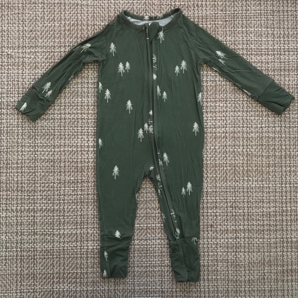 Brixton Phoenix Zip Romper (size 3-6m)